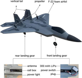 Airplane with remote Controlled Flying Toy